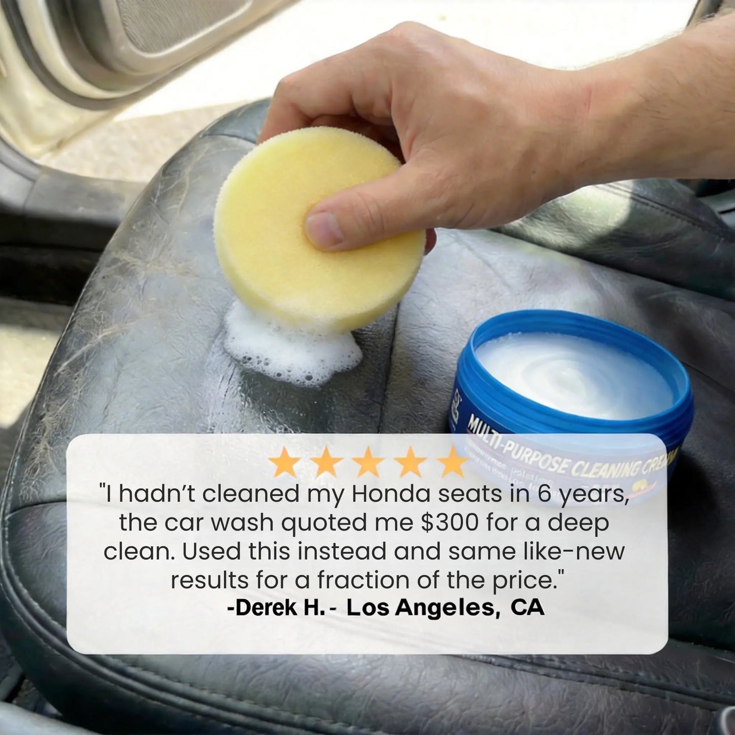 All-in-One Plant-Based Leather Cleaner