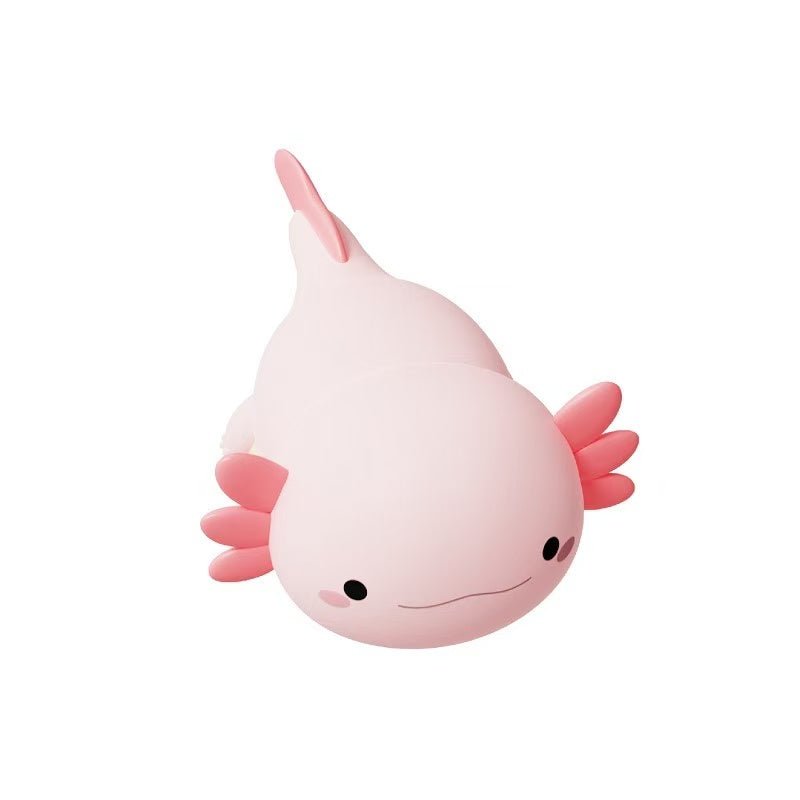 Pink Axolotl Bedside lamp - Tap-Controlled Glow for Kids' Rooms & Cozy Nights - New Ye shop