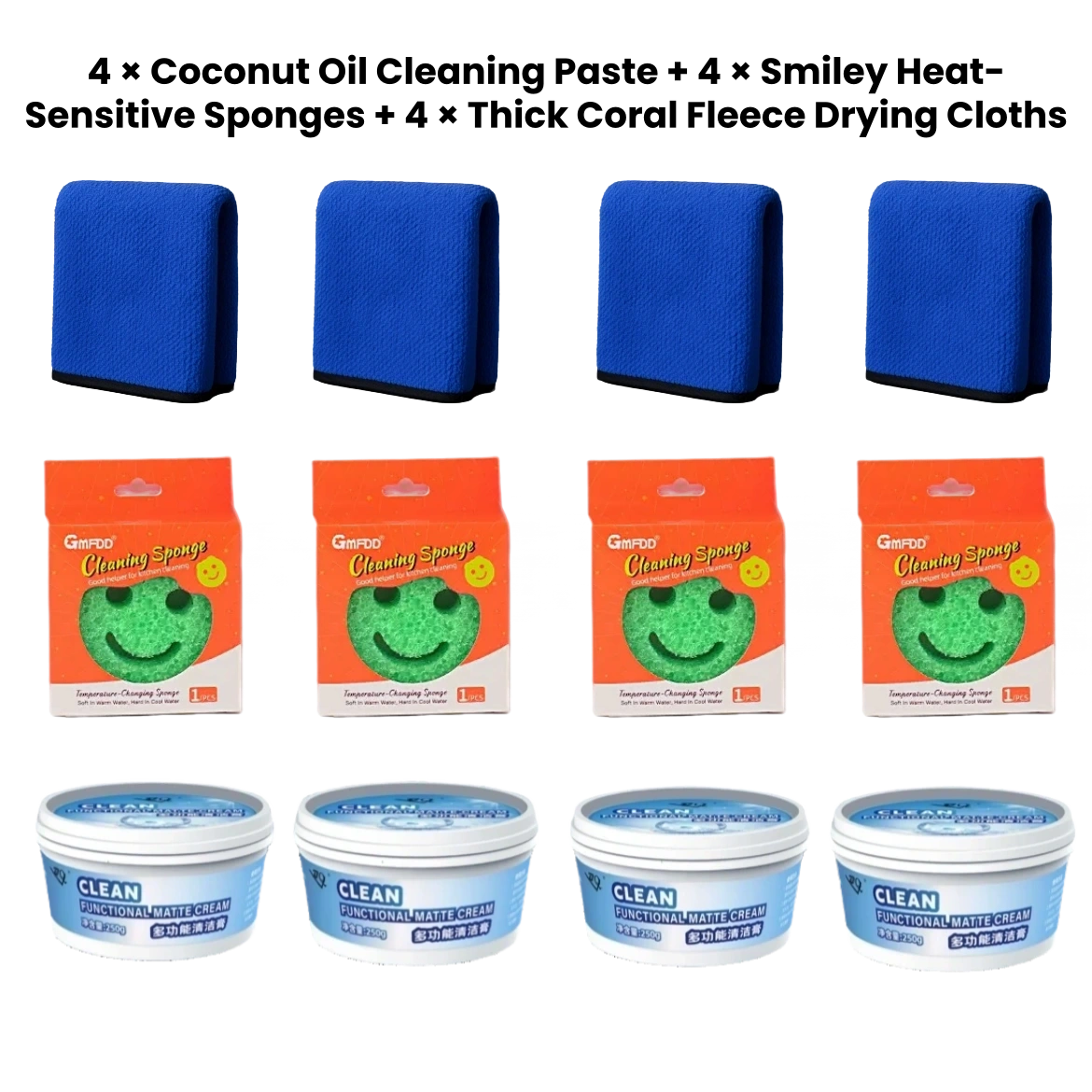 Coconut Oil Cleaning Paste — For Glass, Ovens, Faucets, Tiles & More