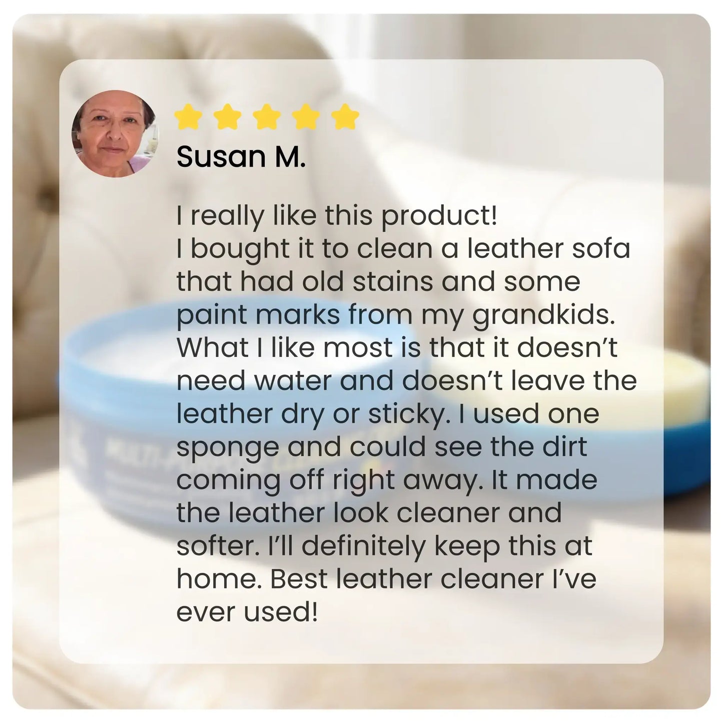 All-in-One Plant-Based Leather Cleaner